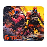 Mouse Pad Teros TE-3019S Diseño Impreso 32x27cm