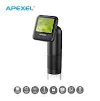 Microscopio Apexel Digital Portatil de Mano MS008 12X-24X  320*240