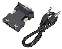 Adaptador Convertidor Hdmi A Vga - Hdmi Hembra Vga Macho