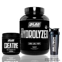 Isolate Hydrolizada 5lb Vainilla+Creatina Lab 500gr+Shaker