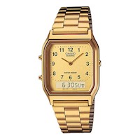 Reloj Casio Análogo - Digital AQ-230GA-9BMQ Unisex
