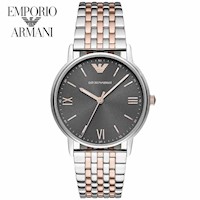 Reloj Emporio Armani Kappa AR11121 para Hombre Acero Inoxidable Dial Gris