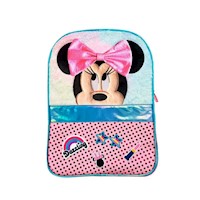 Mochila Escolar Minnie Pink Bow