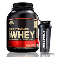 Proteína ON Gold Standard 100% Whey 5 lb Chocolate + Shaker