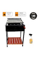 Parrilla Argentina Mr Grill Chica de Fierro + Desengrasante