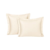 Funda De Almohada 150 Hilos Algodón Confort / Crema Arlin