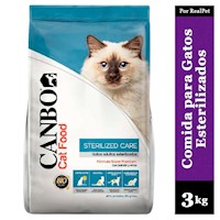 Comida para Gato Adulto Esterilizado Canbo Sterilized 3 kg