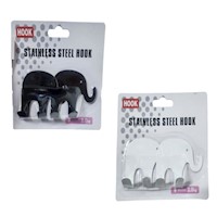 Pack x4 Ganchos perchas de metal resistentes - diseño de cocina