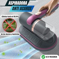 Aspiradora Inalámbrica Anti Ácaros de Mano con Luz UV Portatil L