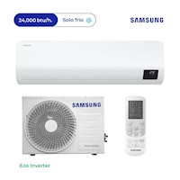 Aire Acondicionado Samsung Split De 24,000 BTU/H Eco Inverter Frío Solo