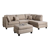 HYS SECCIONAL DERECHO ASTURIAS + BANQUETA HYS