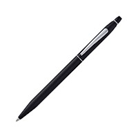 Bolígrafo Click Negro con apliques cromados, Cross