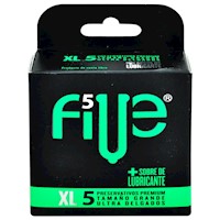 Condon Preservativo Five Xl (5 preservativos)