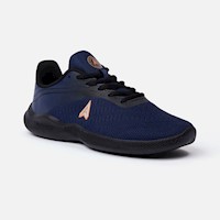 Zapatillas Atletix Running Light 45K Azul Oscuro Con Negro Hombre