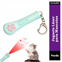 Láser Juguete Interactivo para Gato y Perro Verde
