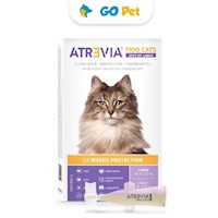 Atrevia Trio Cats Large (6,3 a 12,5 Kg) x 1 Pipeta - Antipulgas y Antiparasitari