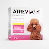 ANTIPULGAS PARA PERROS ATREVIA® ONE SMALL - CJA 4 TABLETAS  (4.5 – 10KG)