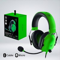 AUDIFONO GAMER RAZER BLACKSHARK V2 X MULTIPLATAFORMA SONIDO ENVOLVENTE 7.1