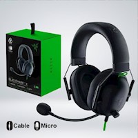 AUDIFONO GAMER RAZER BLACKSHARK V2 X MULTIPLATAFORMA SONIDO ENVOLVENTE 7.1