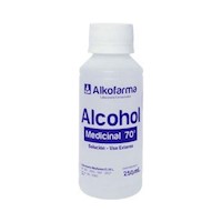 Alcohol 70° Alkofarma - Frasco 250 ML