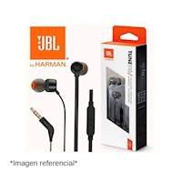 AURICULARES JBL T110 IN-EAR BLACK