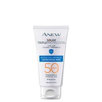 Anew Solar Triple Protección Loción Facial Mate FPS 50