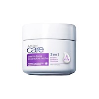 Crema Facial Aclaradora Con Vita Complex Noche 3 En 1 Avon Care 400G