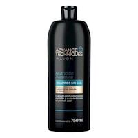 Advance Techniques Shampoo Sin Sal Aceite De Argán Nutrición Absoluta 750Ml