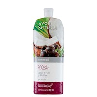 Shampoo Coco y Acai 750 ml Avon Senses