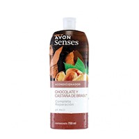 Acondicionador Avon Senses para Cabello Chocolate y Castaña de Brasil