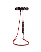 Aiwa Audifonos In Ear Bluetooth deportivo rojo con negro AW-660BT