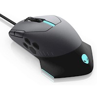 Dell Alienware Mouse RGB Gaming Gamer 16K DPI Sensor Óptico AW510M