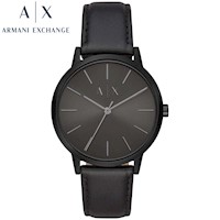 Reloj Armani Exchange Cayde AX2705 para Hombre Correa de Cuero Negro