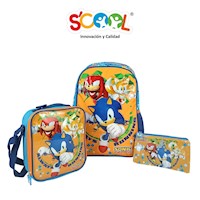 Kit Set Escolar Scool Sonic