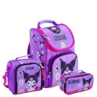 Set Mochila Scool Pick Oficio Magic Kuromi
