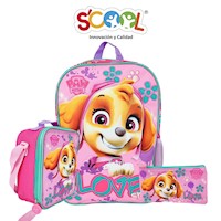 Kit Set Escolar Scool Perrita