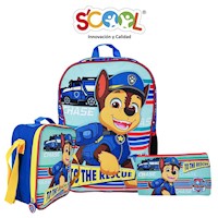 Kit Set Escolar Scool Perrito