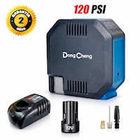 Mini Compresora de Aire Inalámbrico para Auto Dongcheng DCQE120DK 12V 120psi 1Bat x 2Ah