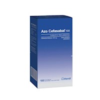 Azo Cefasabal 100 mg Tabletas Recubiertas