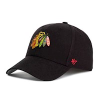 Gorro Chicago Blackhawks '47 MVP Negro/Rojo (H-MVP04WBV-BKA)