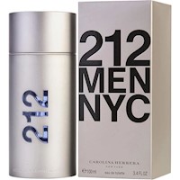 PERFUME CAROLINA HERRERA 212 MEN EDT 3.4 OZ / 100 ML