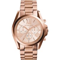 MICHAEL KORS Reloj Bradshaw Cronógrafo de 43 mm MK5503 Talla Unica | Oro Rosa