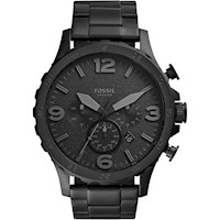 Fossil JR1401 reloj para hombre Nate cronógrafo de acero inoxidable