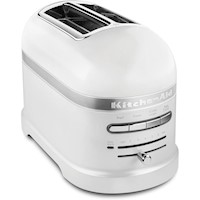 KitchenAid, tostadora automática 2 rebanadas ranura ancha | Blanco perla