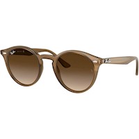 Ray-Ban RB2180F Gafas de sol Puente Bajo | Turtledove / Brown