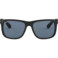 Ray-Ban RB4165 Justin Gafas de sol para hombre | Rubber Black / Dark Blue