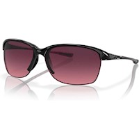 Oakley Unstoppable OO9191 Gafas de Sol para Mujer | Polished Black / Rose Gradient Polarized