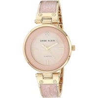 Anne Klein AK/2512LPGB reloj para mujer con diamante auténtico