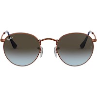 Ray-Ban RB3447 Gafas de sol de metal | Dark Bronze / Blue Brown III