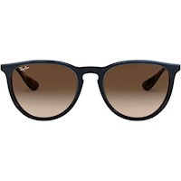 Ray-Ban RB4171 Erika Gafas de sol | Mirror Blue on Light Brown / Brown Dark Brown